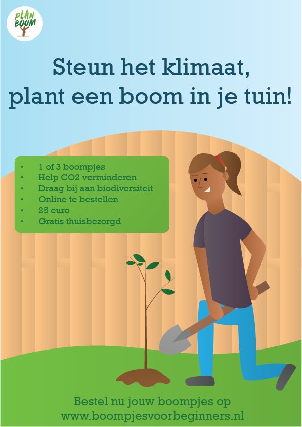 Geef een boompje en maak Drenthe groener